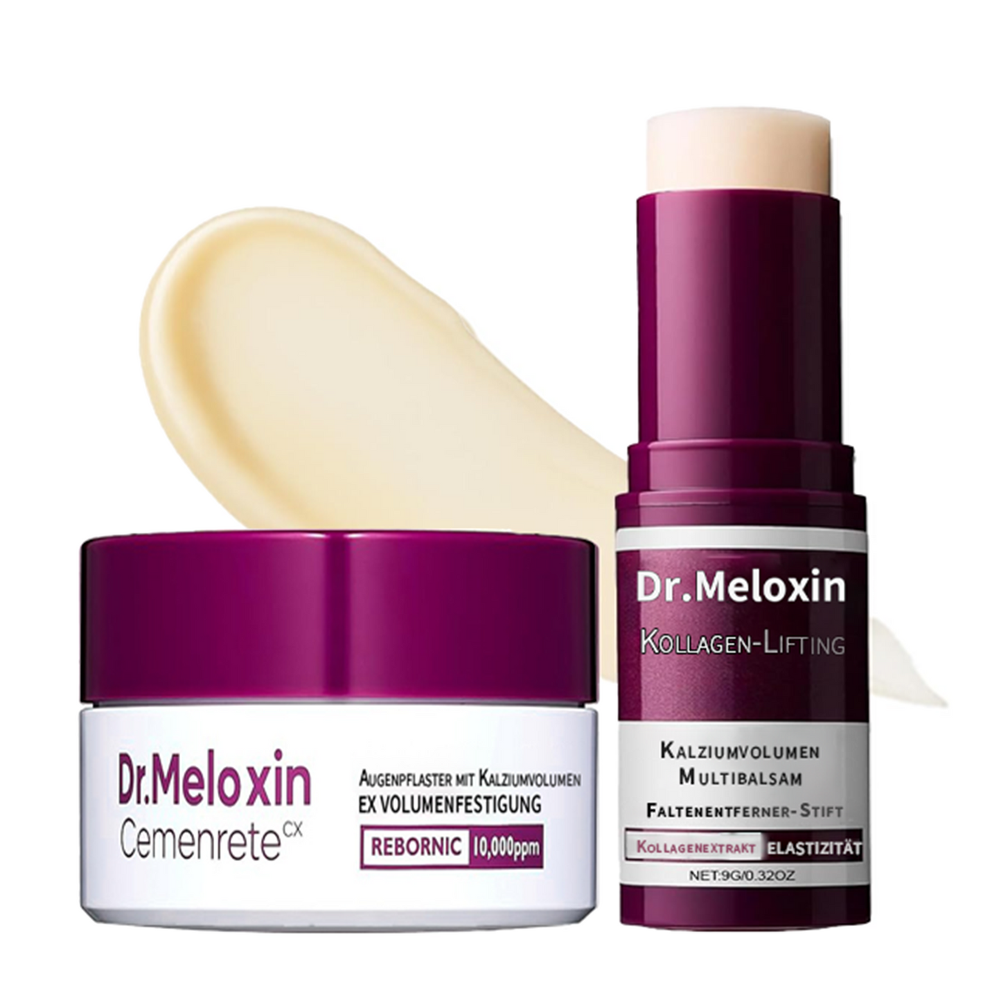 💗[Dr.Meloxin Official] Collagen Lift Augenbalsam-Stick + Augenpad-Set