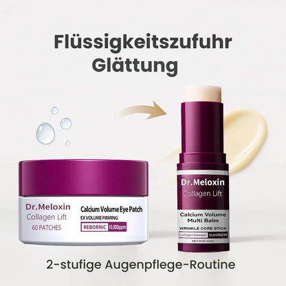 💗[Dr.Meloxin Official] Collagen Lift Augenbalsam-Stick + Augenpad-Set