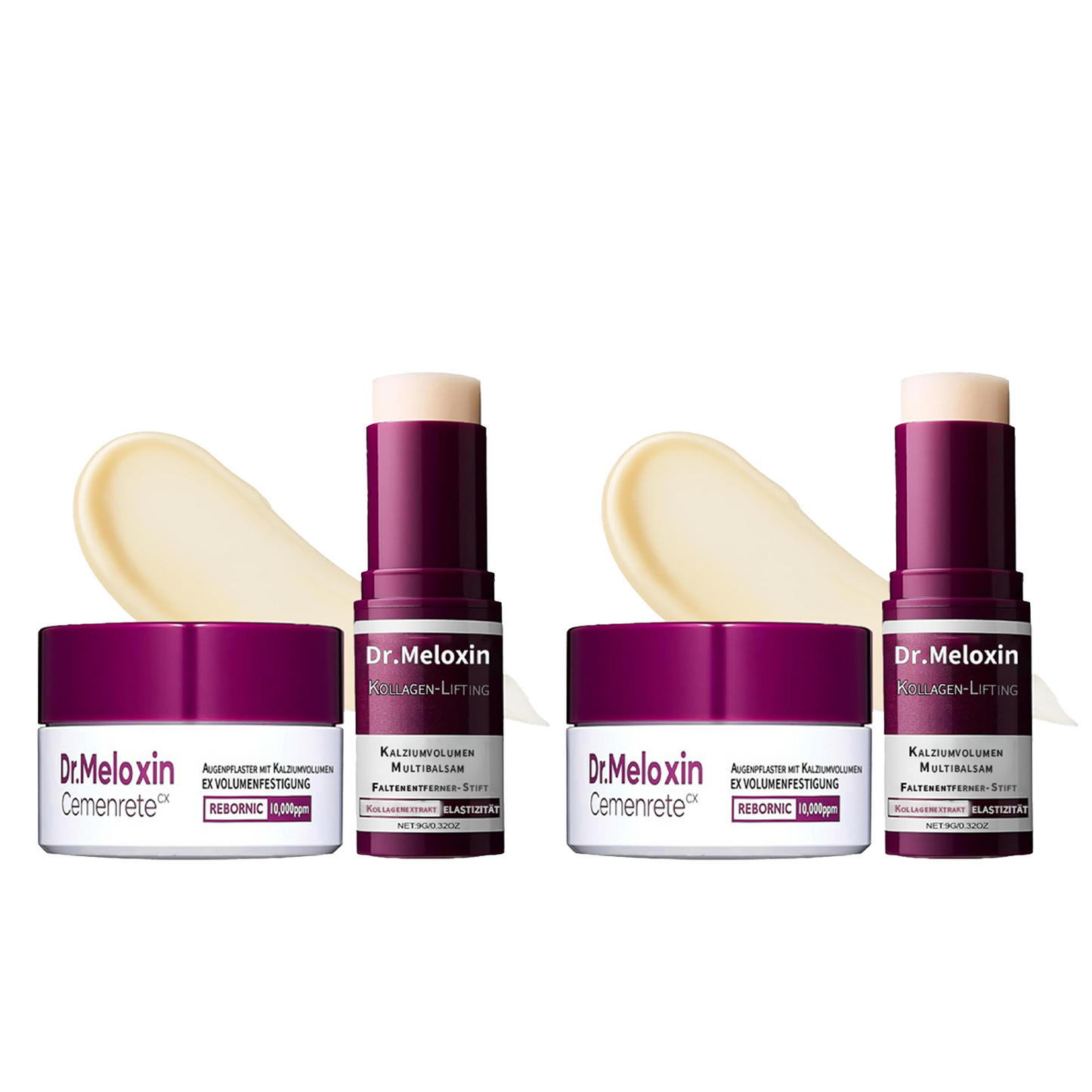 💗[Dr.Meloxin Official] Collagen Lift Augenbalsam-Stick + Augenpad-Set