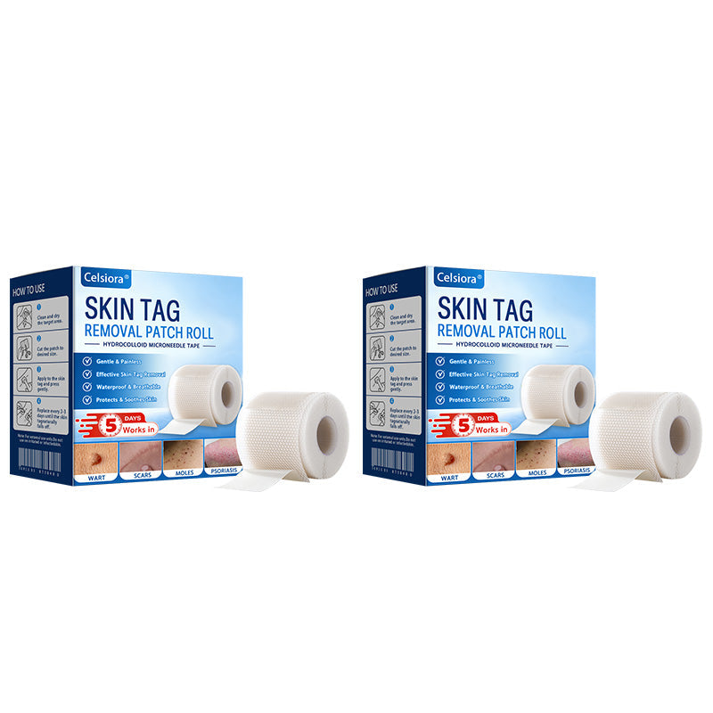 🍁🌟Celsiora® Multi-Functional Microneedle Hydrocolloid Patch Roll | Targets Skin Tags, Warts & Stubborn Blemishes