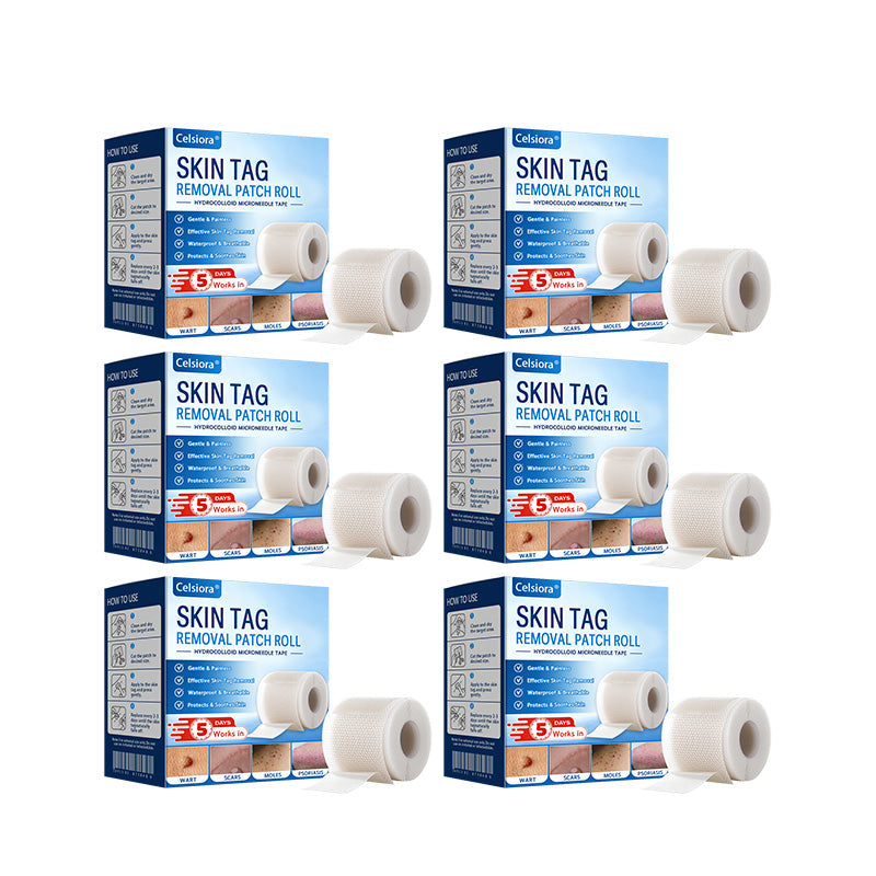 🍁🌟Celsiora® Multi-Functional Microneedle Hydrocolloid Patch Roll | Targets Skin Tags, Warts & Stubborn Blemishes